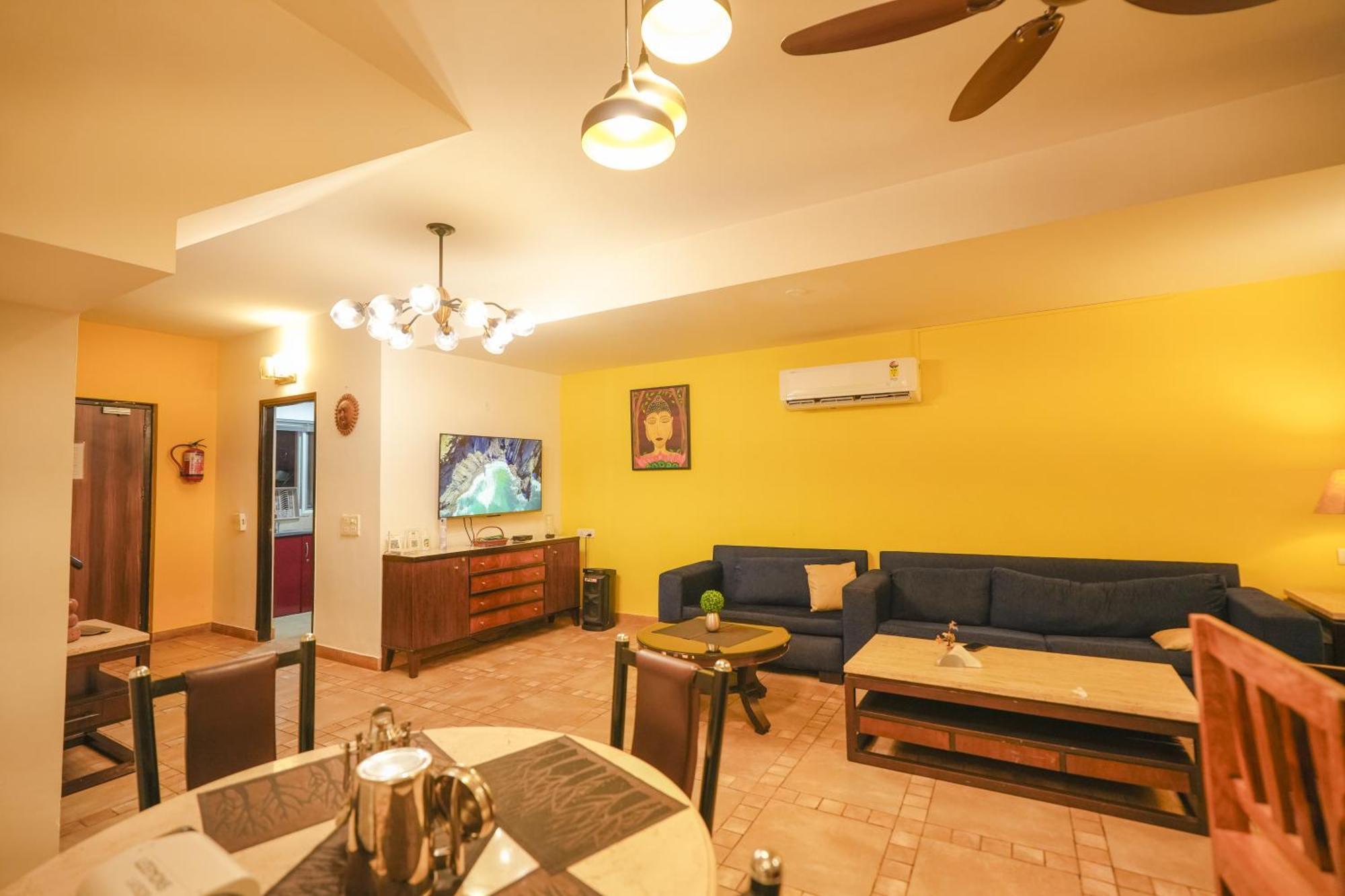 Villa M - Jia 3- 3Bhk In Candolim, Pool Facing, Near Beach, Breakfast Included 외부 사진
