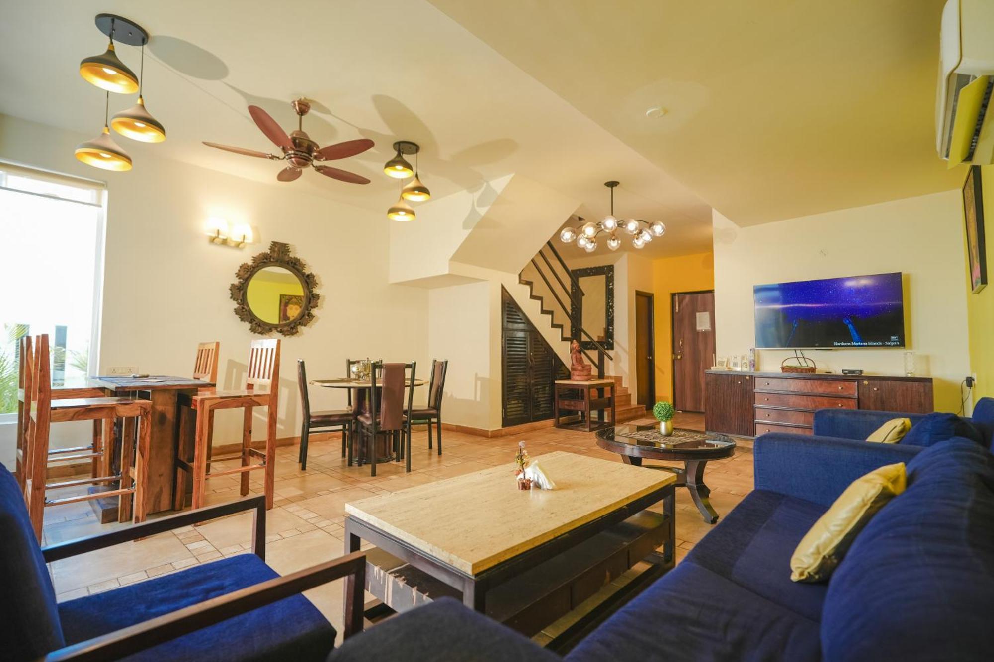Villa M - Jia 3- 3Bhk In Candolim, Pool Facing, Near Beach, Breakfast Included 외부 사진