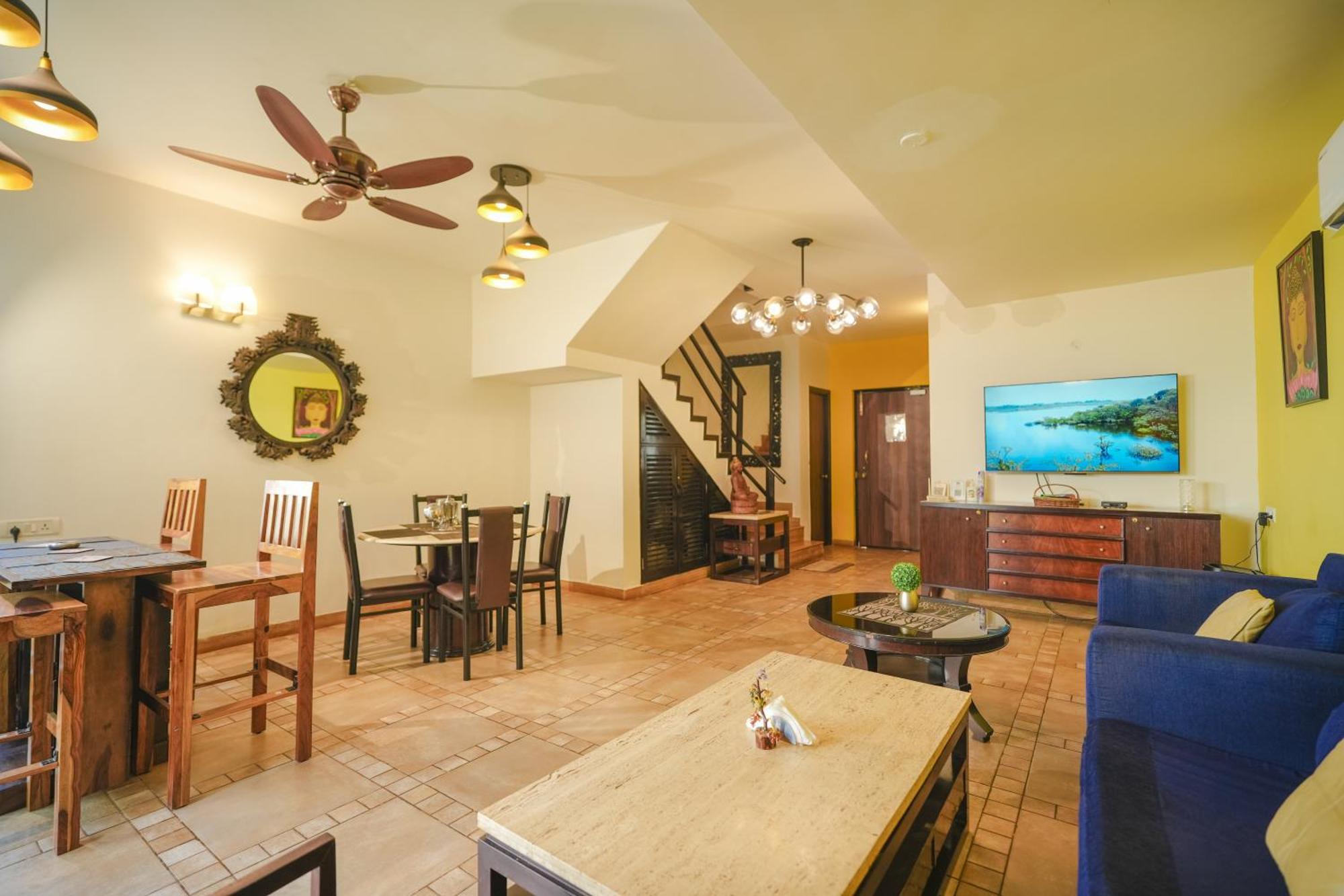 Villa M - Jia 3- 3Bhk In Candolim, Pool Facing, Near Beach, Breakfast Included 외부 사진
