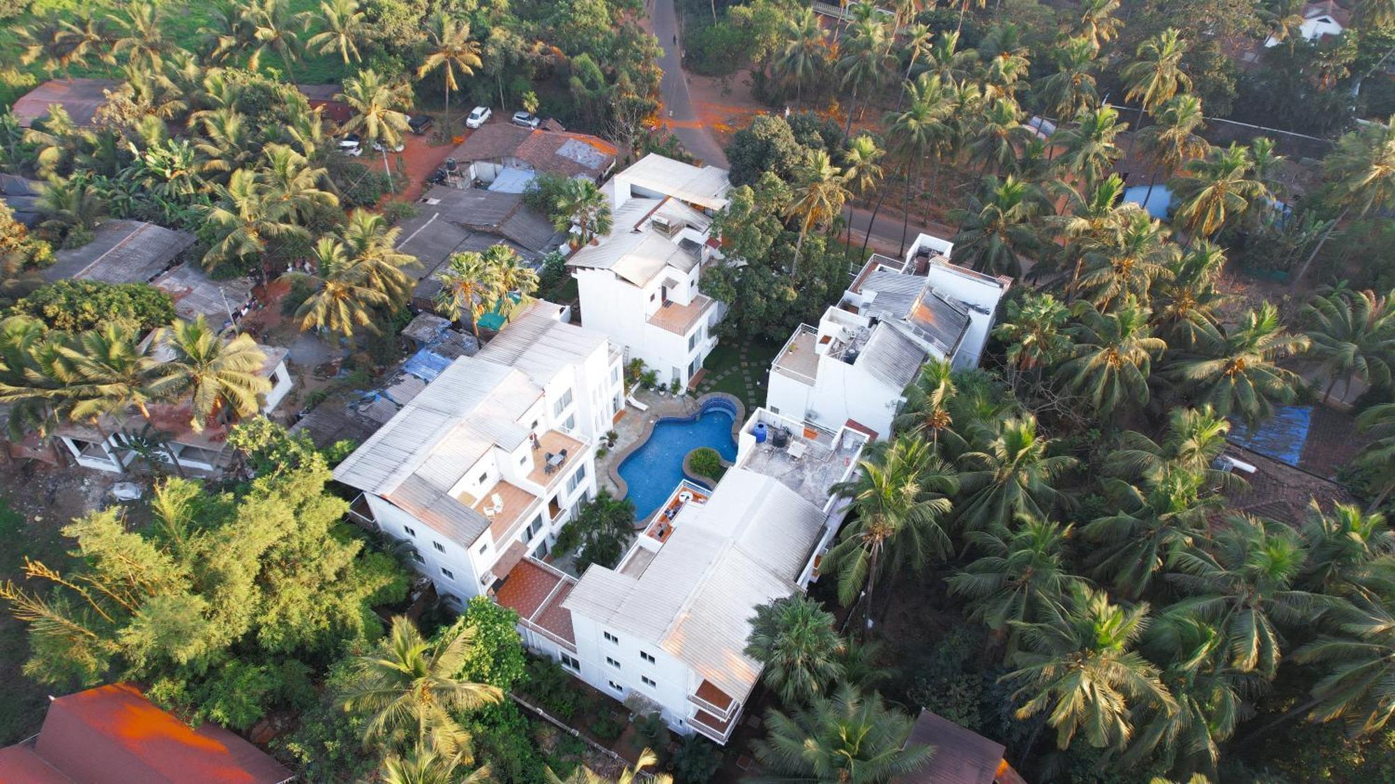 Villa M - Jia 3- 3Bhk In Candolim, Pool Facing, Near Beach, Breakfast Included 외부 사진