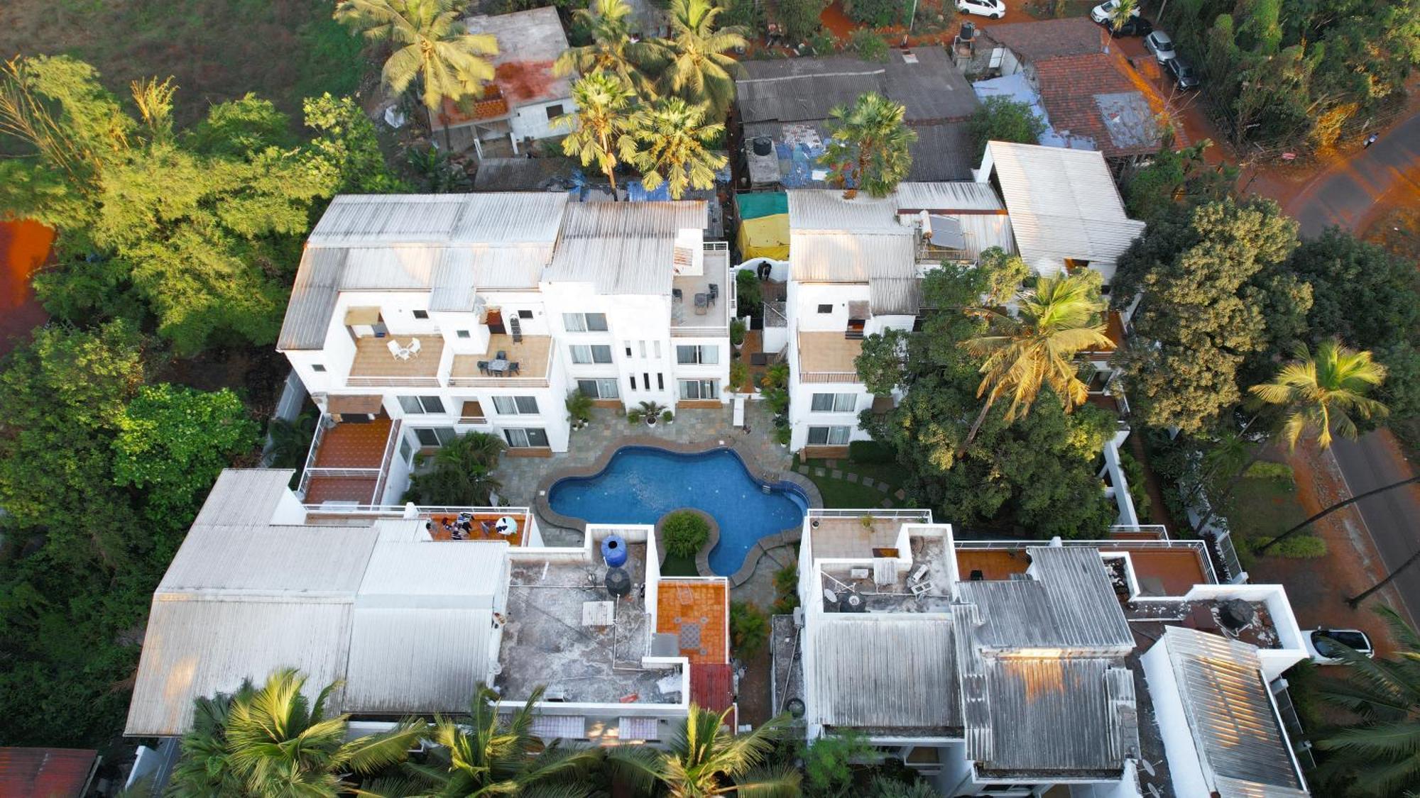 Villa M - Jia 3- 3Bhk In Candolim, Pool Facing, Near Beach, Breakfast Included 외부 사진