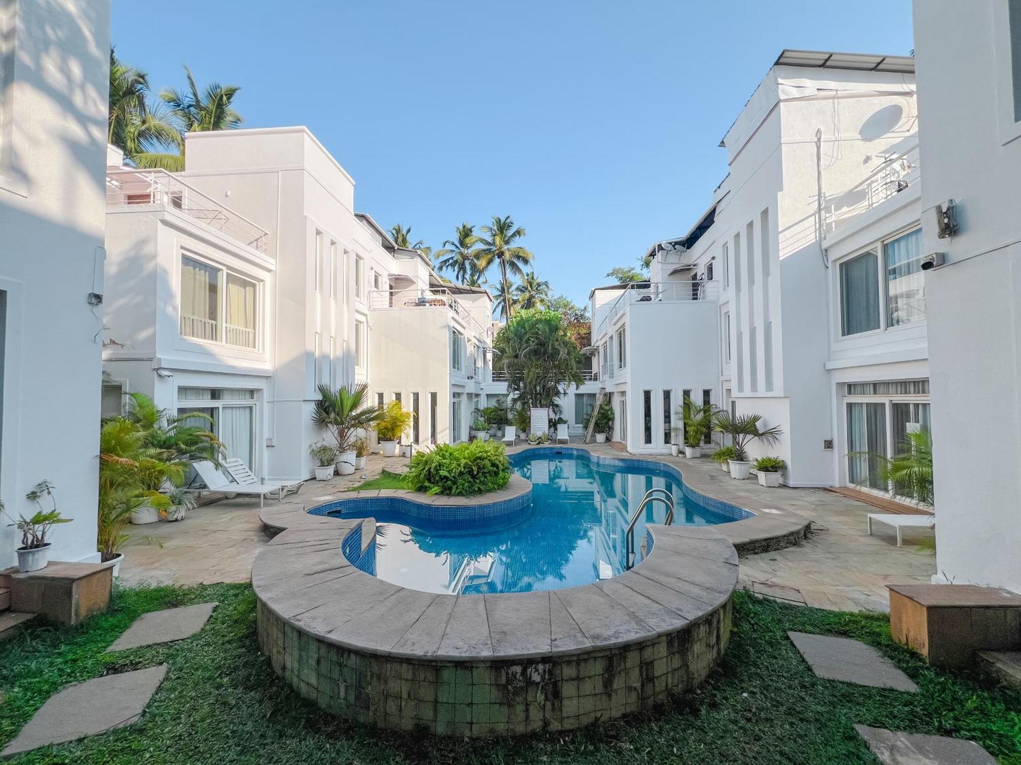 Villa M - Jia 3- 3Bhk In Candolim, Pool Facing, Near Beach, Breakfast Included 외부 사진