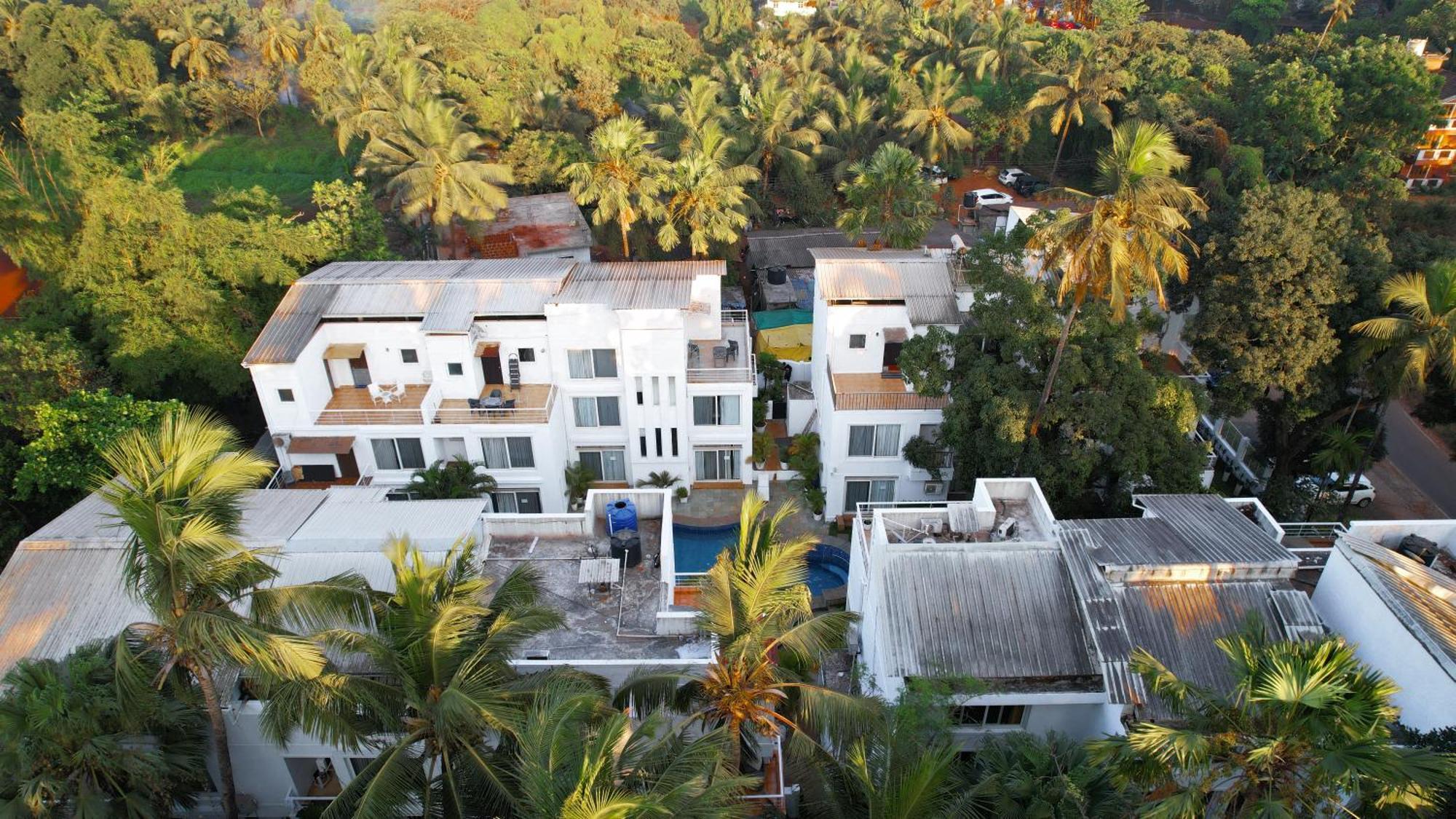 Villa M - Jia 3- 3Bhk In Candolim, Pool Facing, Near Beach, Breakfast Included 외부 사진