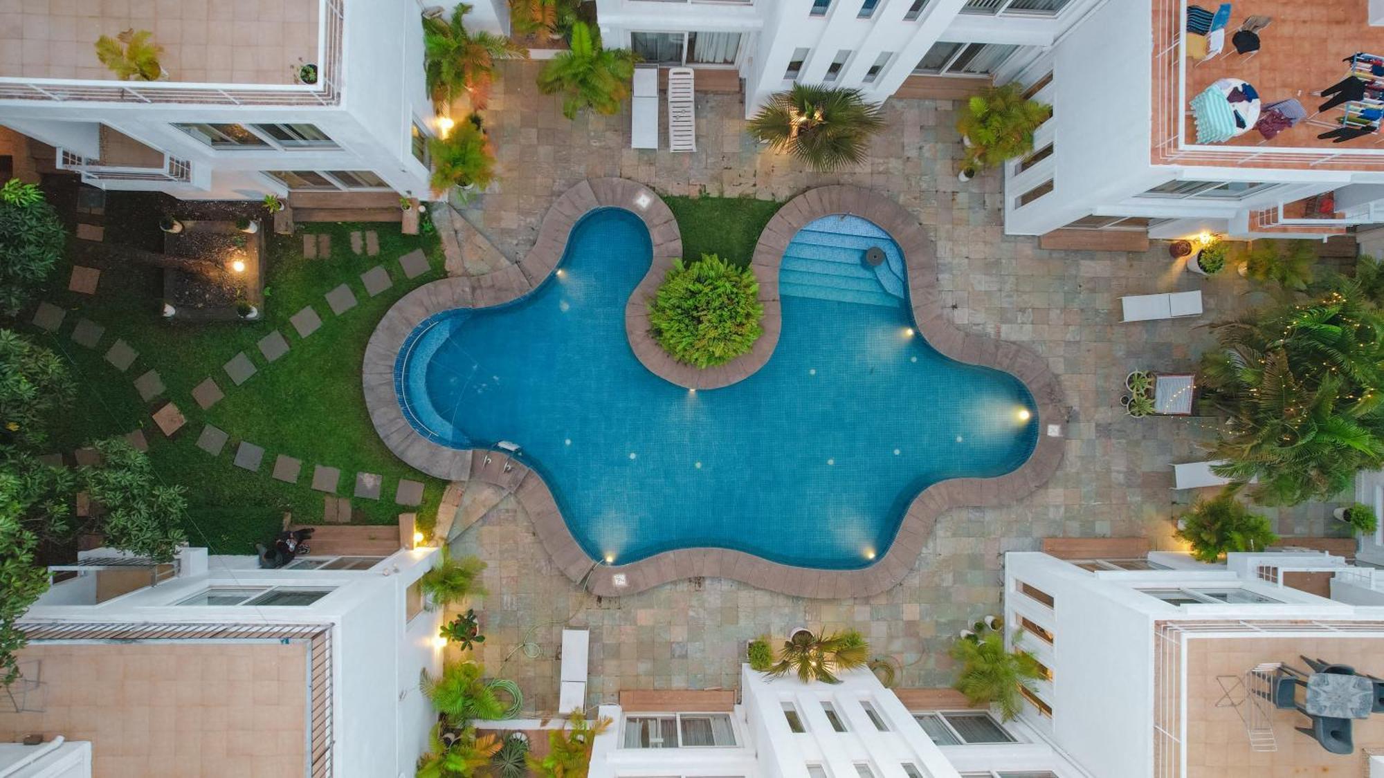 Villa M - Jia 3- 3Bhk In Candolim, Pool Facing, Near Beach, Breakfast Included 외부 사진